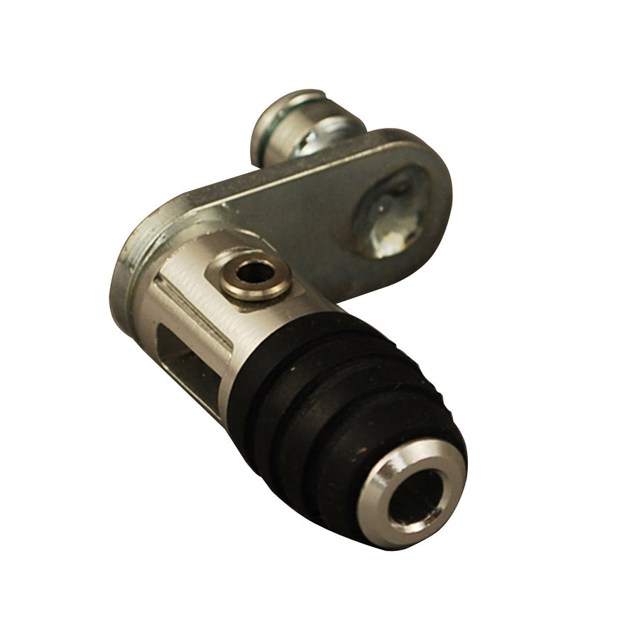 08-7099TE Aprilia Folding Toepeg Extender, Silver