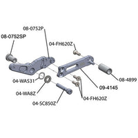 08-7752 Shift Conversion Kit, BMW S1000RR 2009-14 Race Only
