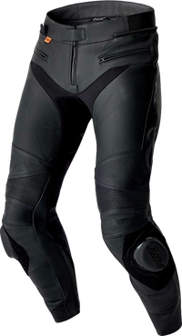 Women's S-1 D3O Leather Pants — Black