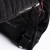 Women's Hoyden Leather Jacket — Black