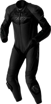 Tractech Evo D3O Leather Suit — Black