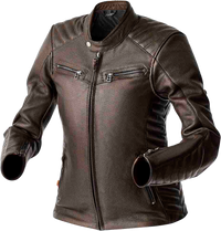 Women's Roadster Air D3O Leather Jacket — Black