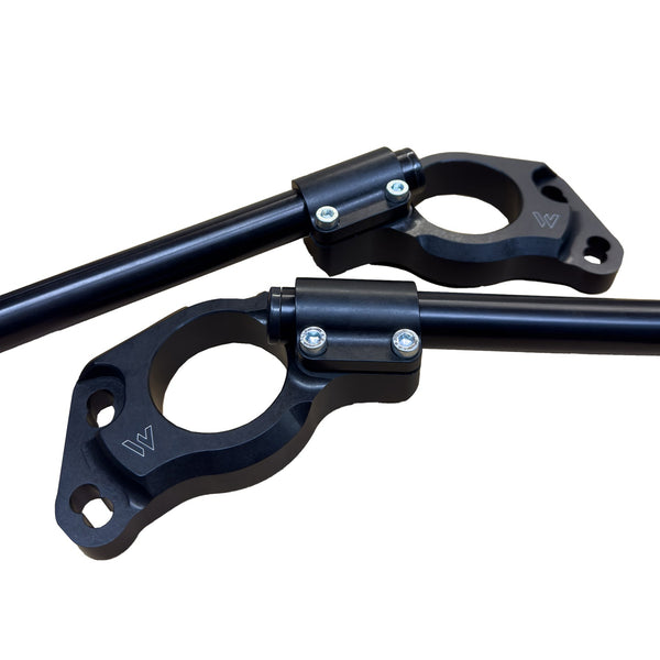 Woodcraft Clipon Assembly with Bars — Suzuki GSX-8R