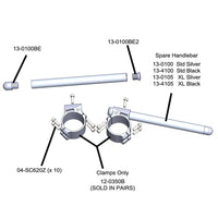 12-0350 2006-10 Suzuki GSXR600/75050/48mm Clipon w/ bars