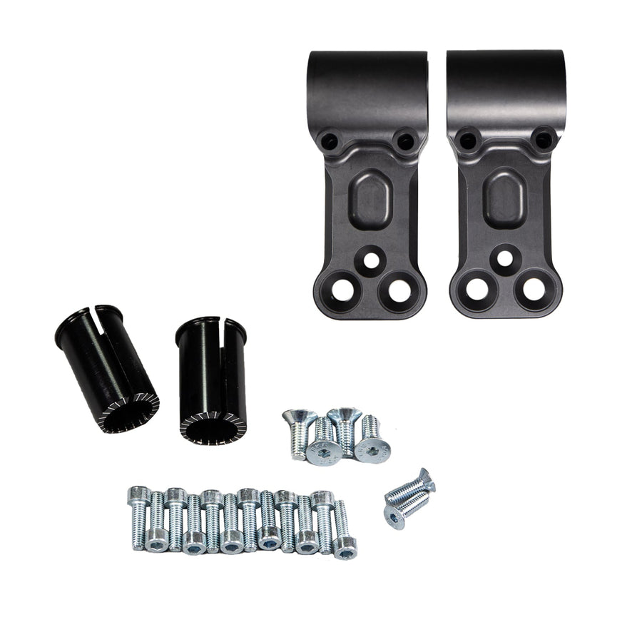 75mm Front Mount Adjustable Riser Set