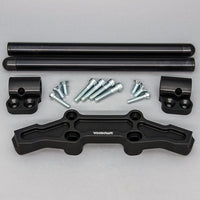 Clipon Adapter Plate w/ Black Bars Kawasaki NINJA 650 2006-2016, ER6N 2009-2011