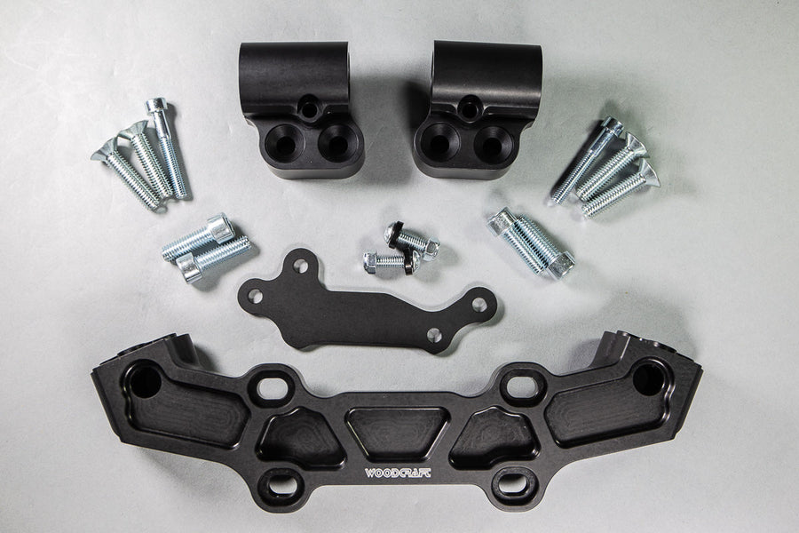 Clipon Adapter Plate w/ Std. Black Bars Yamaha FZ-09 2014-16, XSR900 2016-2021, FJ-09 2015-2016