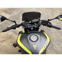 Clipon Adapter Plate w/ XL Black Bars Yamaha 2017 FZ-09, MT-09, XSR900 2022-25