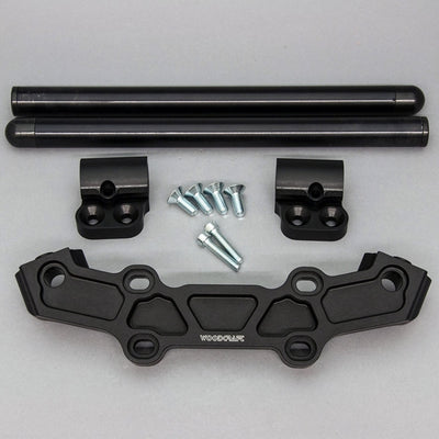 Clipon Adapter Plate w/ XL Black Bars Yamaha 2017 FZ-09, MT-09, XSR900 2022-25