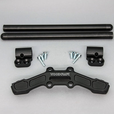 Clipon Adapter Plate w/ XL Black Bars Ducati Scrambler