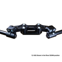 Clipon Adapter Plate w/ Std. Black Bars Ducati Monster 1200