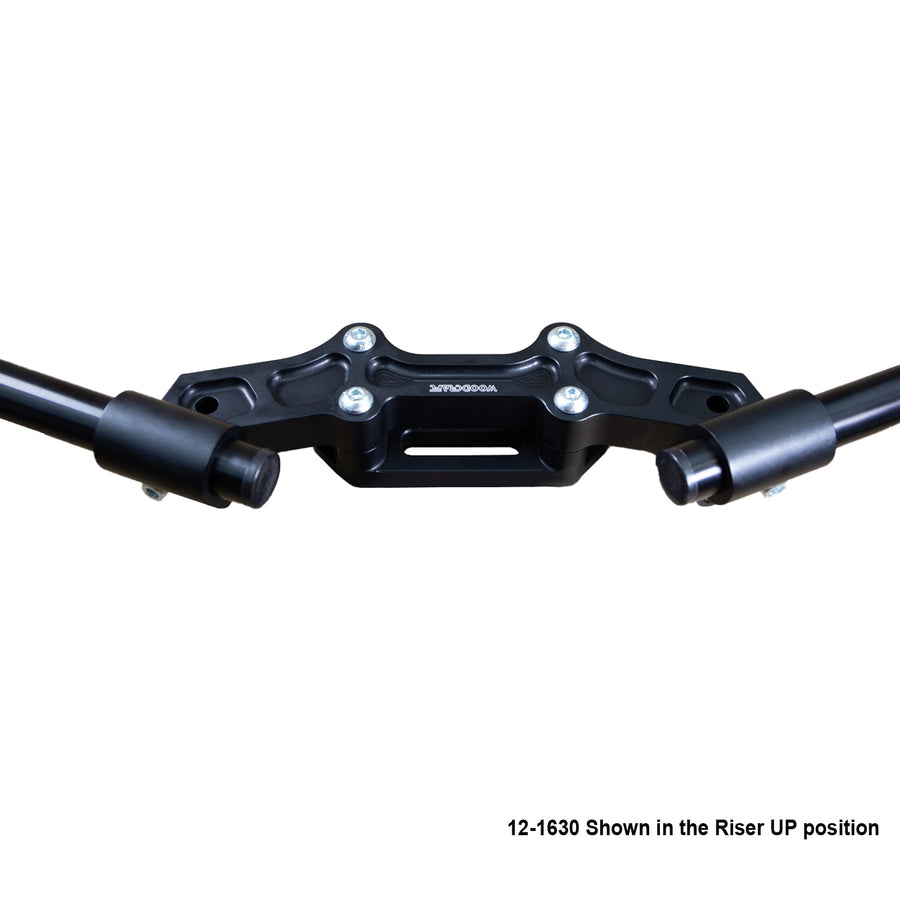 Clipon Adapter Plate w/ Std. Black Bars Ducati Monster 1200