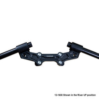 Clipon Adapter Plate w/ Std. Black Bars Ducati Monster 1200