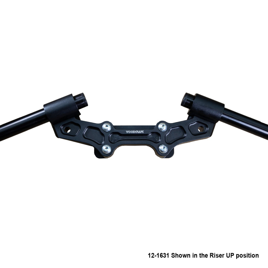 Clipon Adapter Plate w/ XL Black Bars Ducati Monster 821 2014-17