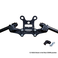 Ducati Monster 797/821 2018-21 Clipon Adapter Plate w/Gauge Mount 1.5 inch Standard Rise w/ BXL bars