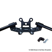 Ducati Monster 797/821 2018-21 Clipon Adapter Plate w/Gauge Mount 1.5 inch Standard Rise w/ BXL bars