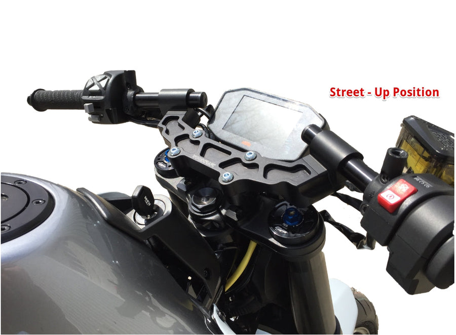 12-1790 KTM Duke 790, Duke 890 Clipon Adapter Plate