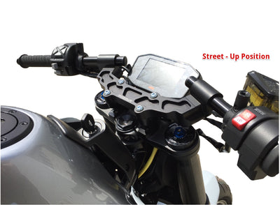 12-1790 KTM Duke 790, Duke 890 Clipon Adapter Plate