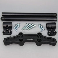 Clipon Adapter Plate w/ Black Bars Kawasaki NINJA 650 2006-2016, ER6N 2009-2011