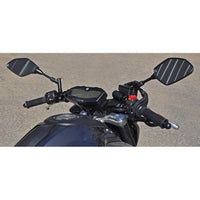 Clipon Adapter Plate w/ Std. Black Bars Yamaha FZ-07 2015-17, MT-07 2018-20