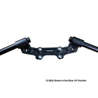 Clipon Adapter Plate w/ Std. Black Bars Ducati Monster 1200