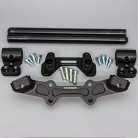 Clipon Adapter Plate w/ Std. Black Bars Ducati Monster 1200