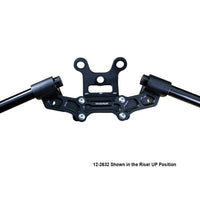 Ducati Monster 1200 2017-21 Clipon Adapter Plate  w/Gauge Mount 1.5