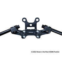 Ducati Monster 1200 2017-21 Clipon Adapter Plate  w/Gauge Mount 1.5