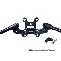 Ducati Monster 797/821 2018-21 Clipon Adapter Plate w/Gauge Mount 1.5 inch Standard Rise w/ BXL bars