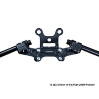 Ducati Monster 797/821 2018-21 Clipon Adapter Plate w/Gauge Mount 1.5 inch Standard Rise w/ BXL bars