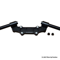 Ducati Monster 937 2021-22 Riser Adapter Plate w/ Standard Black Bars