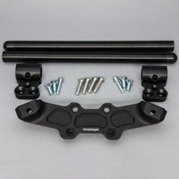 Clipon Adapter Plate w/ XL Black Bars Ducati Monster 696/796/1100
