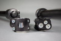 35mm Rise Side Mount Adjustable Angle Clipon Risers (with special 1