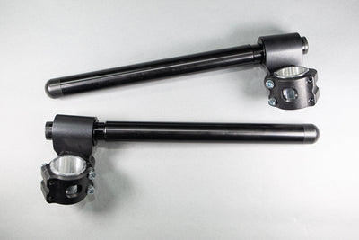 35mm Rise Front Mount Adjustable Angle Clipon Risers (with special 1" bars)