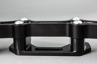 Ducati Monster 1200 '14-16 Front Mount 35mm Eccentric Adapter Plate , Black Bars
