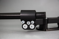 Ducati Monster 1200 '14-16 Front Mount 35mm Eccentric Adapter Plate , Black Bars