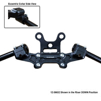 Ducati Monster 1200 2017-21 Clipon Adapter Plate  w/Gauge Mount 1.5