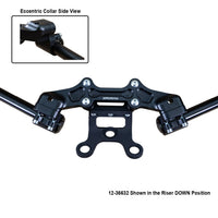 Ducati Monster 1200 2017-21 Clipon Adapter Plate  w/Gauge Mount 1.5