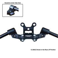 Ducati Monster 1200 2017-21 Clipon Adapter Plate  w/Gauge Mount 1.5
