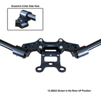 Ducati Monster 1200 2017-21 Clipon Adapter Plate  w/Gauge Mount 1.5