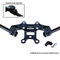 Ducati Monster 797/821 2018-21 Clipon Adapter Plate w/Gauge Mount 1.5 inch Standard Rise w/ BXL bars