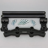 Clipon Adapter Plate w/ Black Bars Kawasaki NINJA 650 2006-2016, ER6N 2009-2011