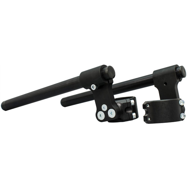 Woodcraft 2.5 Inch Clip-on Riser with 7/8" Bars — Black