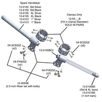 2.5 inch Clipon Risers (with Special 1