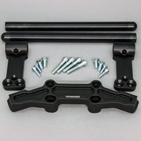 Clipon Adapter Plate w/ Black Bars Kawasaki NINJA 650 2006-2016, ER6N 2009-2011