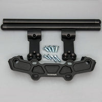 Clipon Adapter Plate w/ Long Black Bars Yamaha FZ-10 2017, MT-10