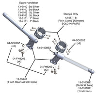 3 Inch Clip-on Riser  with 1