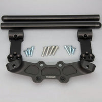 Clipon Adapter Plate w/ XL Black Bars Ducati Monster 696/796/1100