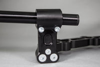 12-76416 2017-22 Yamaha FZ10 MT10 Front Mount 75mm Eccentric Adjustable Adapter Plate