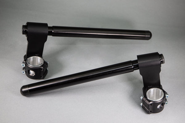 Woodcraft 75mm Rise Front Mount Adjustable Angle Clipon Risers (with special 1" bars)